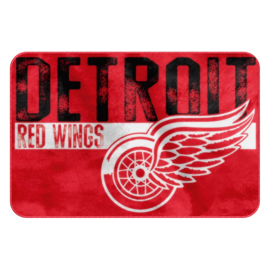 Detroit Red Wings Worn Out Foam Floor Mat