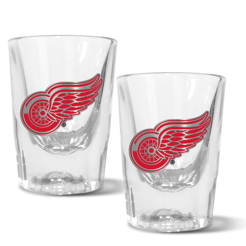 Detroit Red Wings 2pc Prism Shot Set