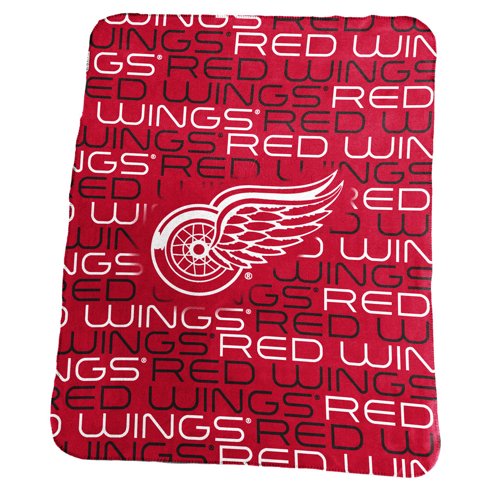 Detroit Red Wings Classic Fleece Blanket