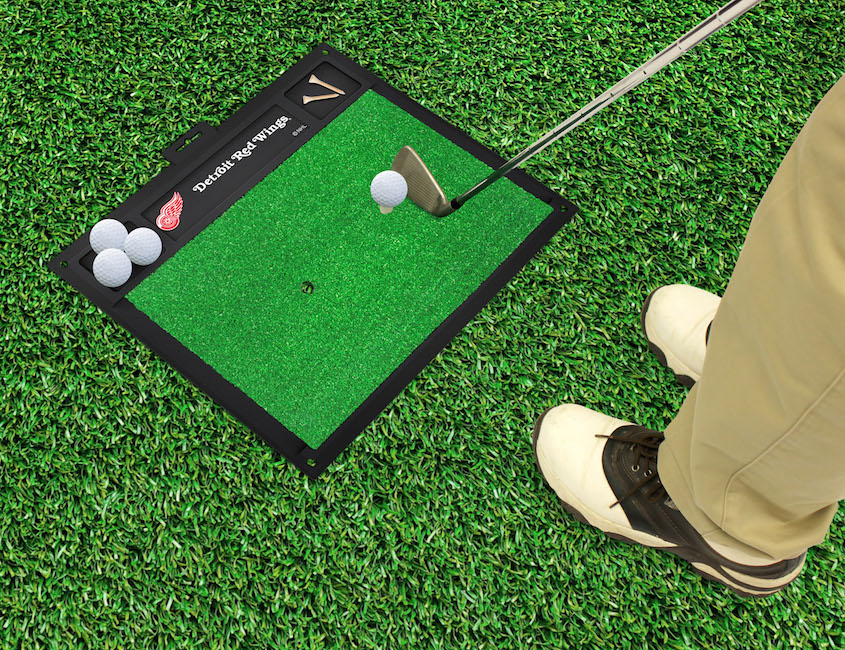 Detroit Red Wings Golf Hitting Mat