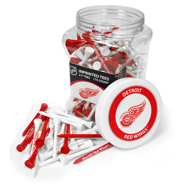 Detroit Red Wings 175 imprinted Tee Jar