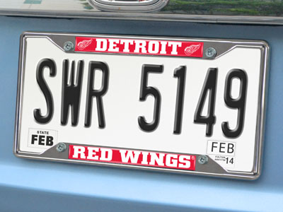 Detroit Red Wings License Plate Frame