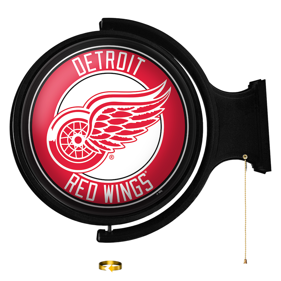 Detroit Red Wings LED Rotating Wall Sign