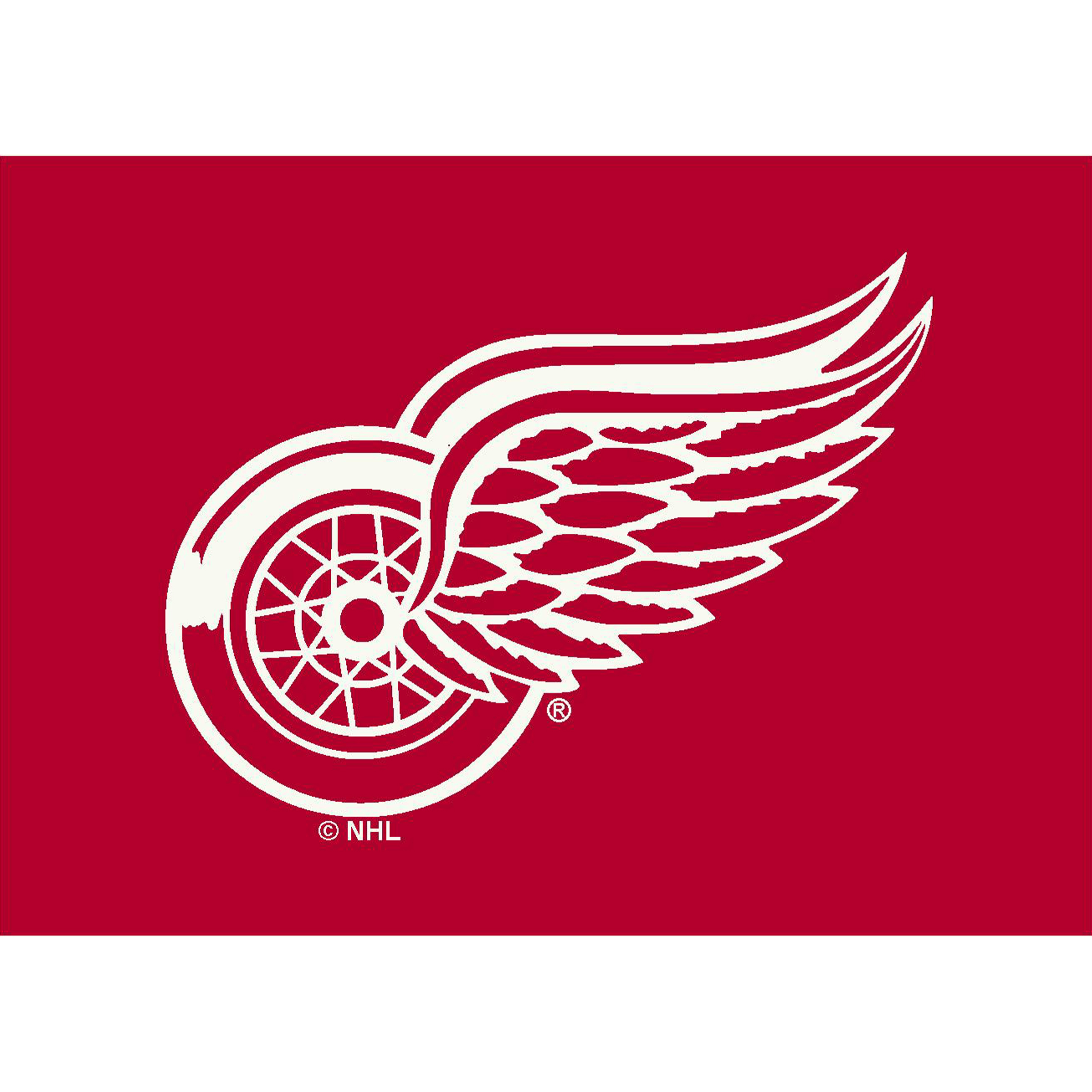 Detroit Red Wings 4 X 6 SPIRIT Rug