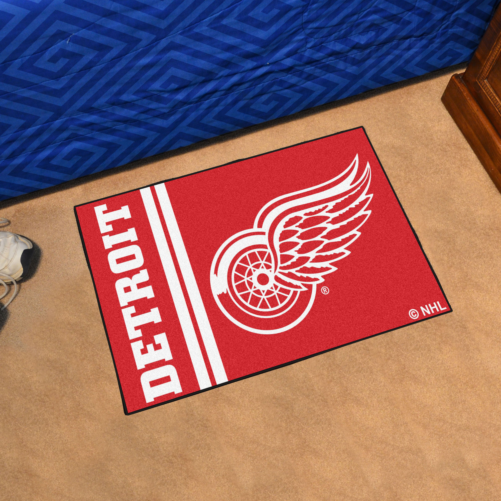 Detroit Red Wings 20 x 30 Uniform Inspired Starter Rug