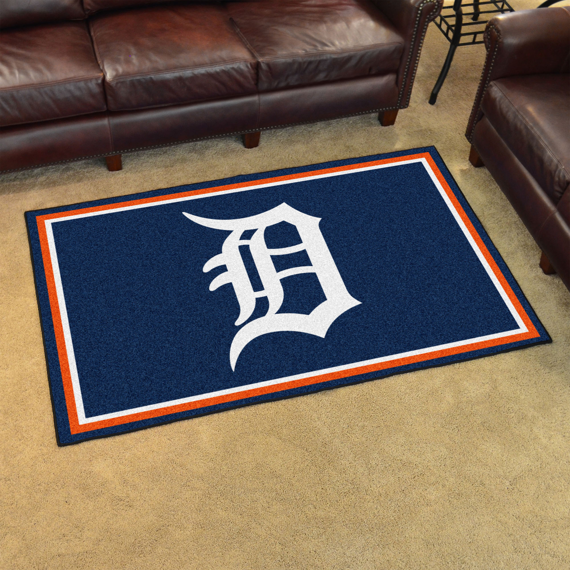 Detroit Tigers 4x6 Area Rug