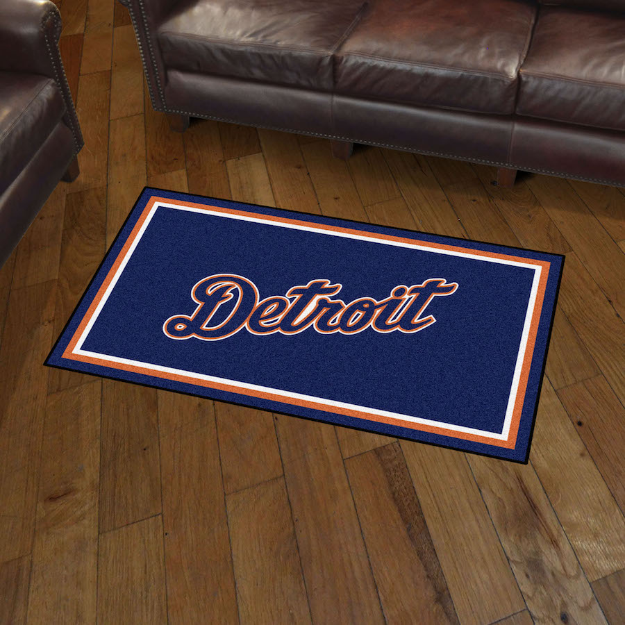 Detroit Tigers ALT LOGO 3x5 Area Rug