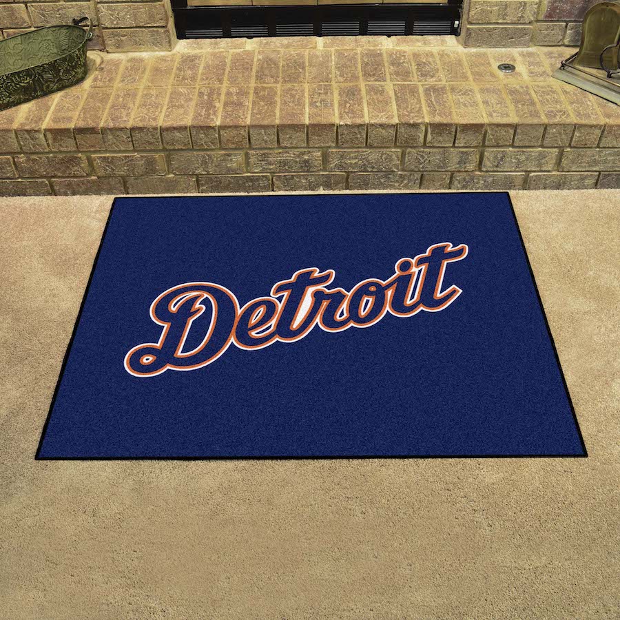 Detroit Tigers ALT LOGO ALL STAR 34 x 45 Floor Mat