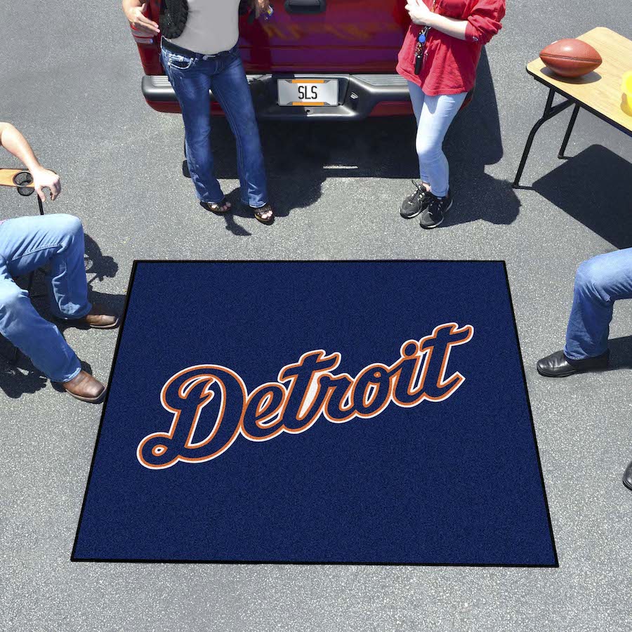 Detroit Tigers ALT LOGO TAILGATER 60 x 72 Rug