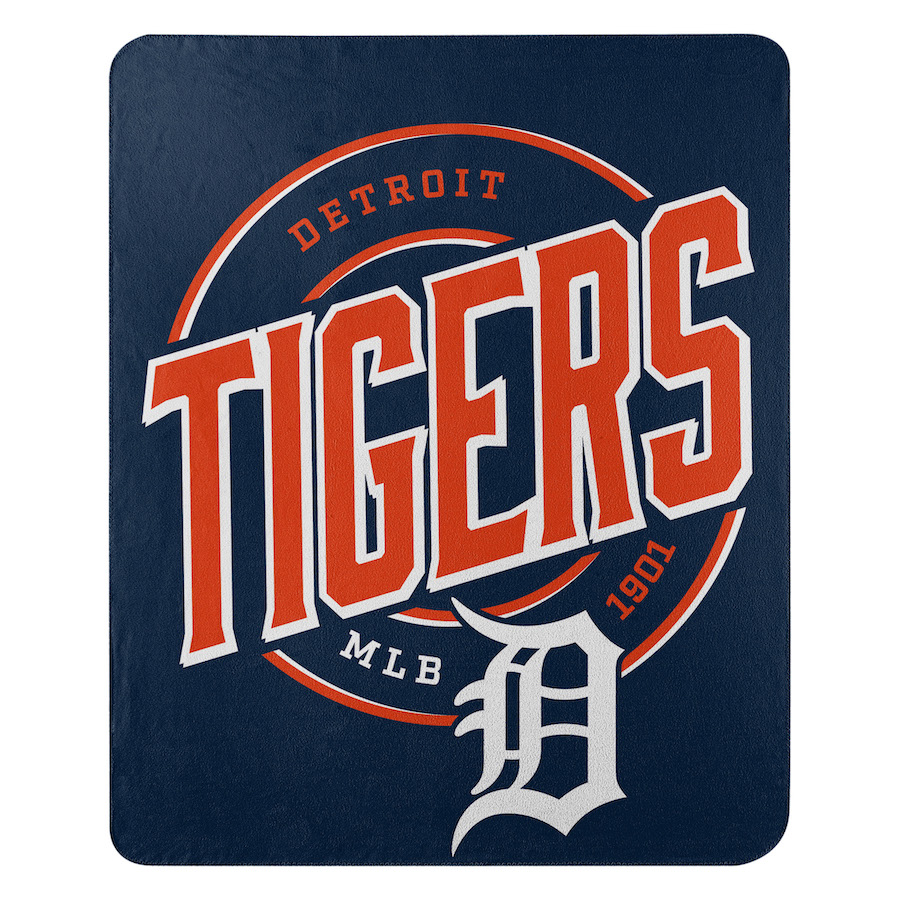 Detroit Tigers Fleece Throw Blanket 50 x 60