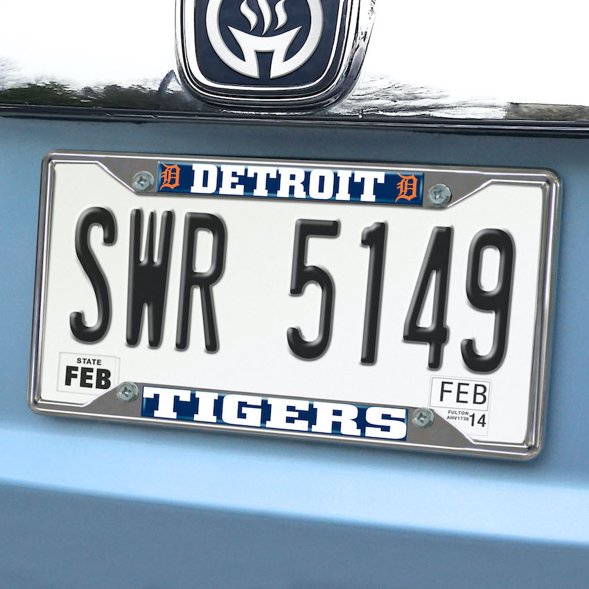 Detroit Tigers License Plate Frame