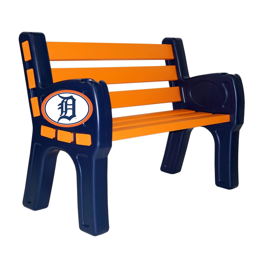 Detroit Tigers Park Bench