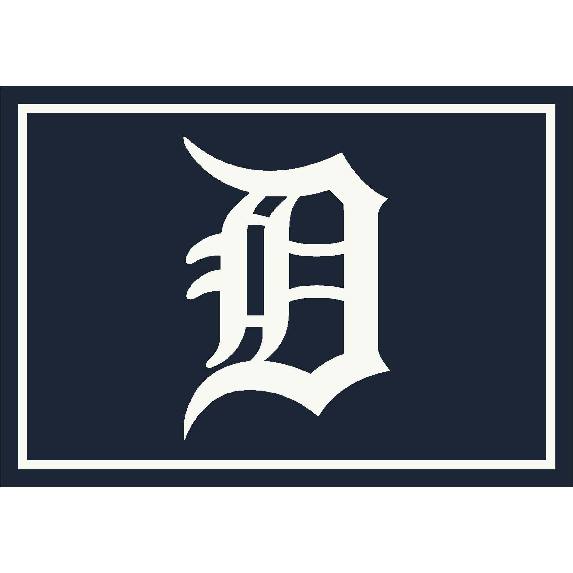 Detroit Tigers 8 X 11 SPIRIT Rug