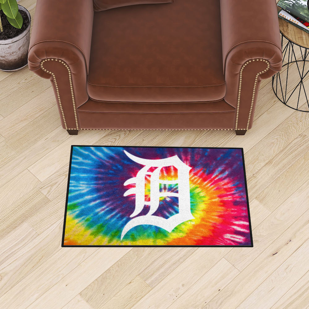 Detroit Tigers TIE-DIE 20 x 30 Starter Floor Mat