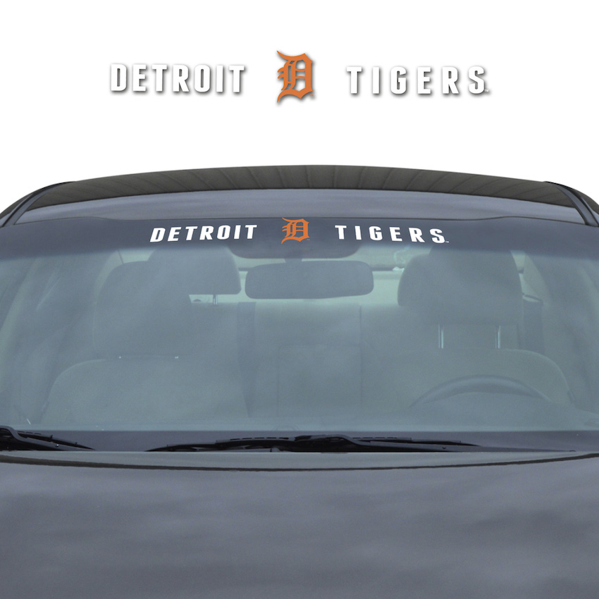 Detroit Tigers Windshield Decal