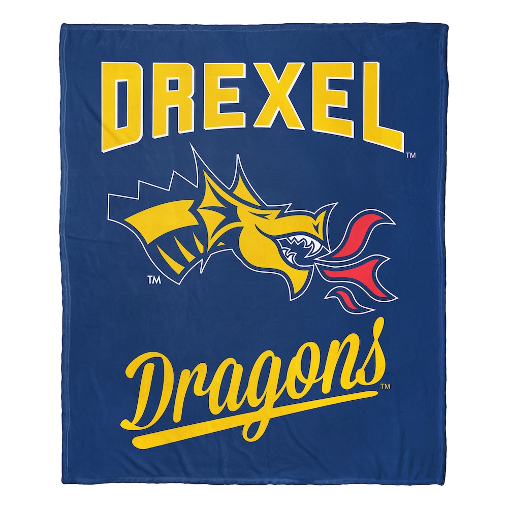 Drexel Dragons ALUMNI Silk Touch Throw Blanket 50 x 60 inch