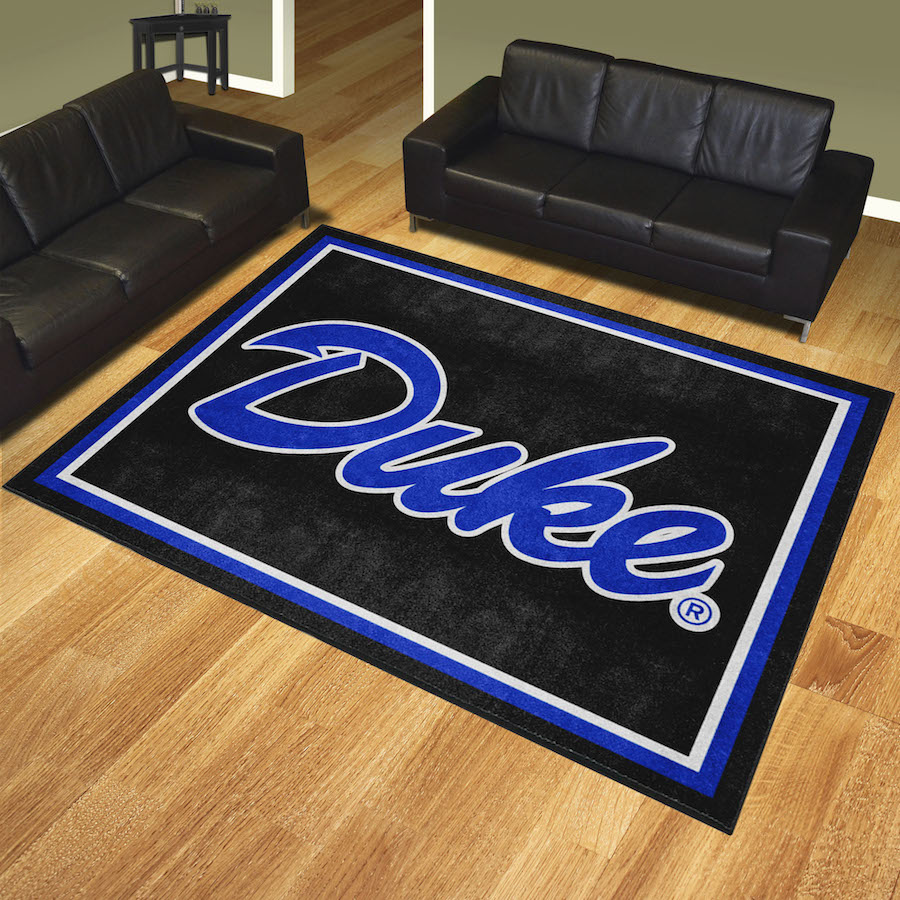 Duke Blue Devils ALT LOGO Ultra Plush 8x10 Area Rug