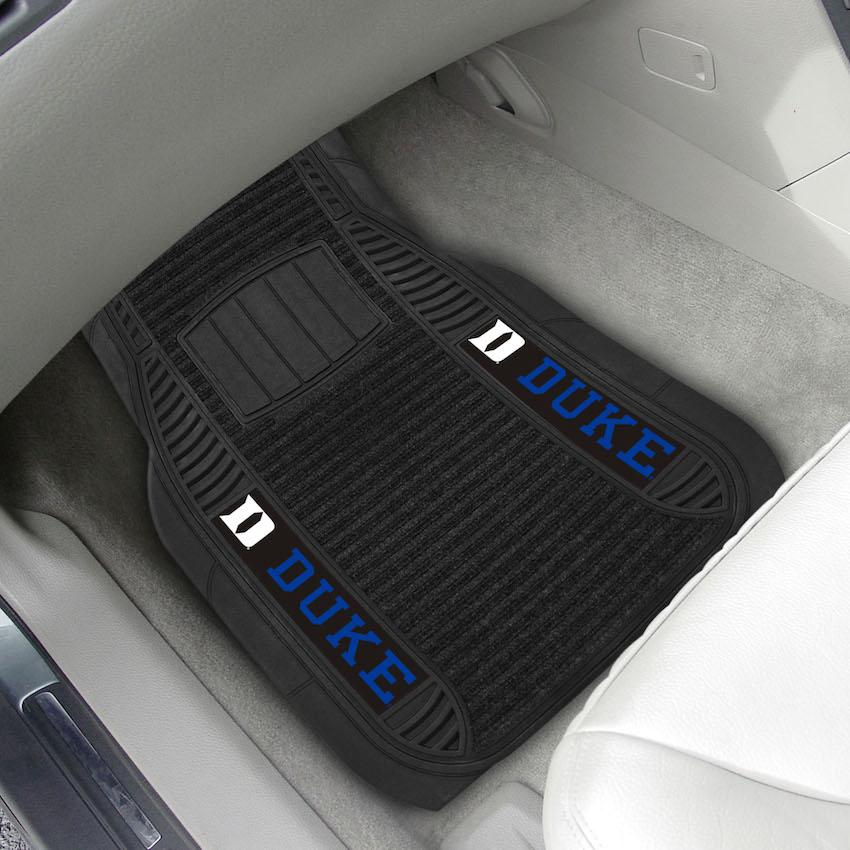 Duke Blue Devils Deluxe 20 x 27 Car Floor Mats