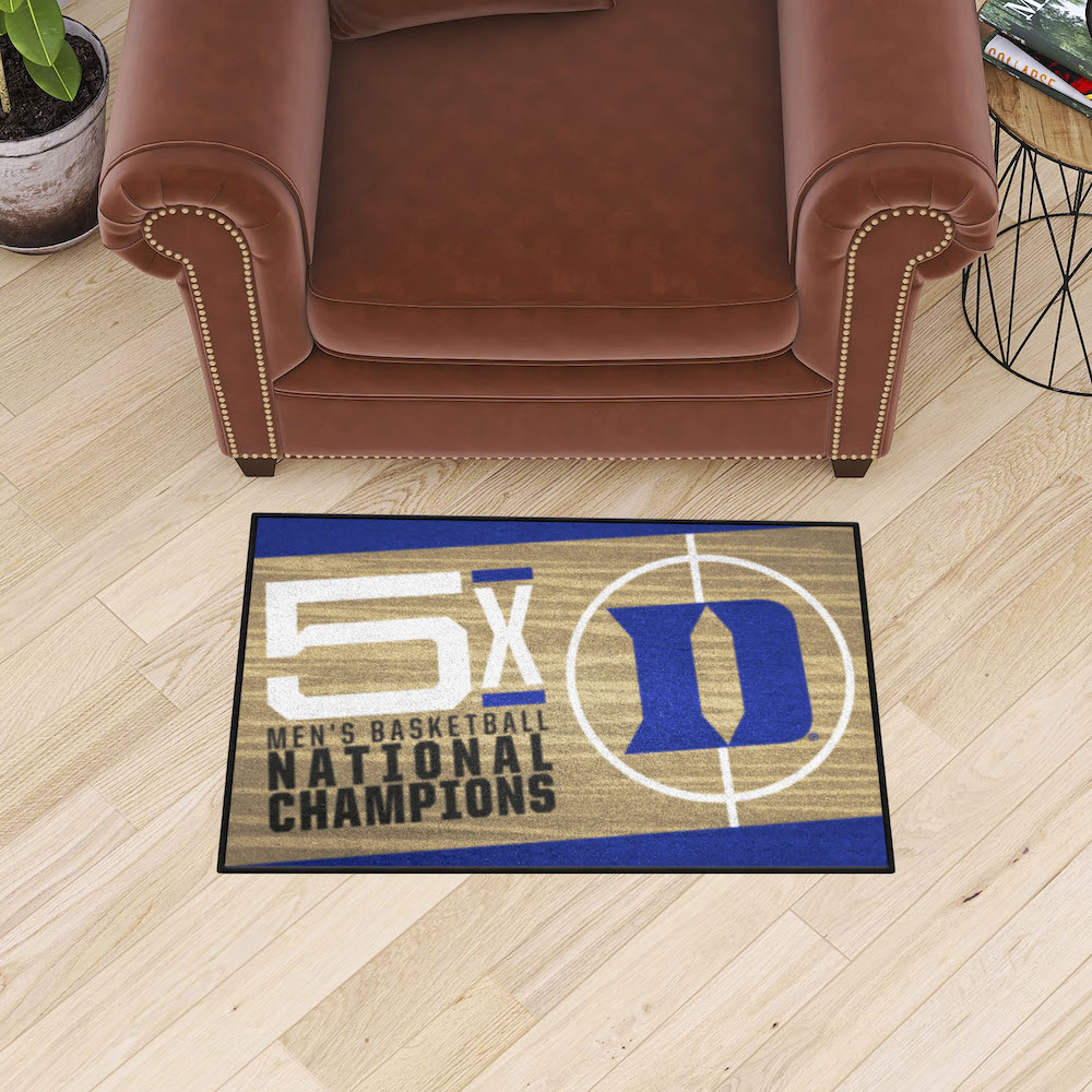 Duke Blue Devils 20 x 30 DYNASTY Starter Floor Mat