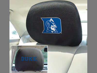Duke Blue Devils Head Rest Covers