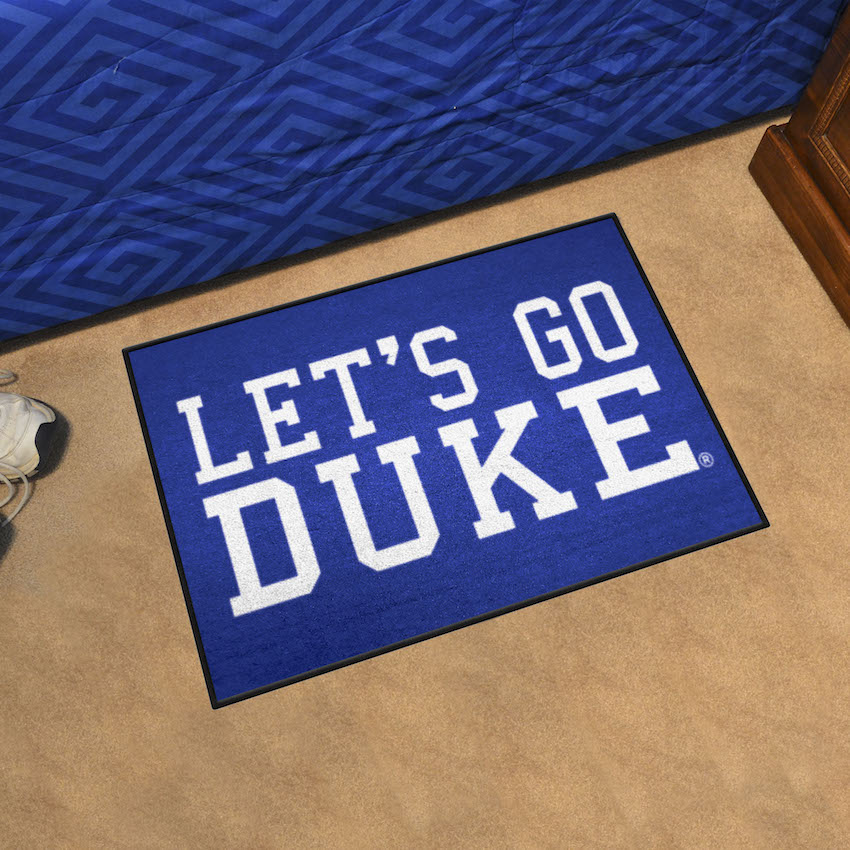 Duke Blue Devils SLOGAN 20 x 30 Starter Floor Mat