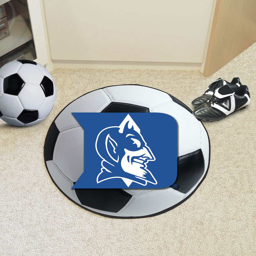 Duke Blue Devils SOCCER BALL Mat