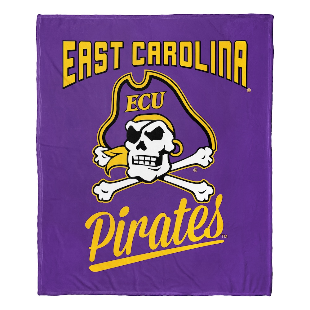 East Carolina Pirates ALUMNI Silk Touch Throw Blanket 50 x 60 inch