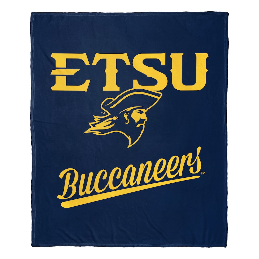 East Tennessee State Buccaneers ALUMNI Silk Touch Throw Blanket 50 x 60 inch