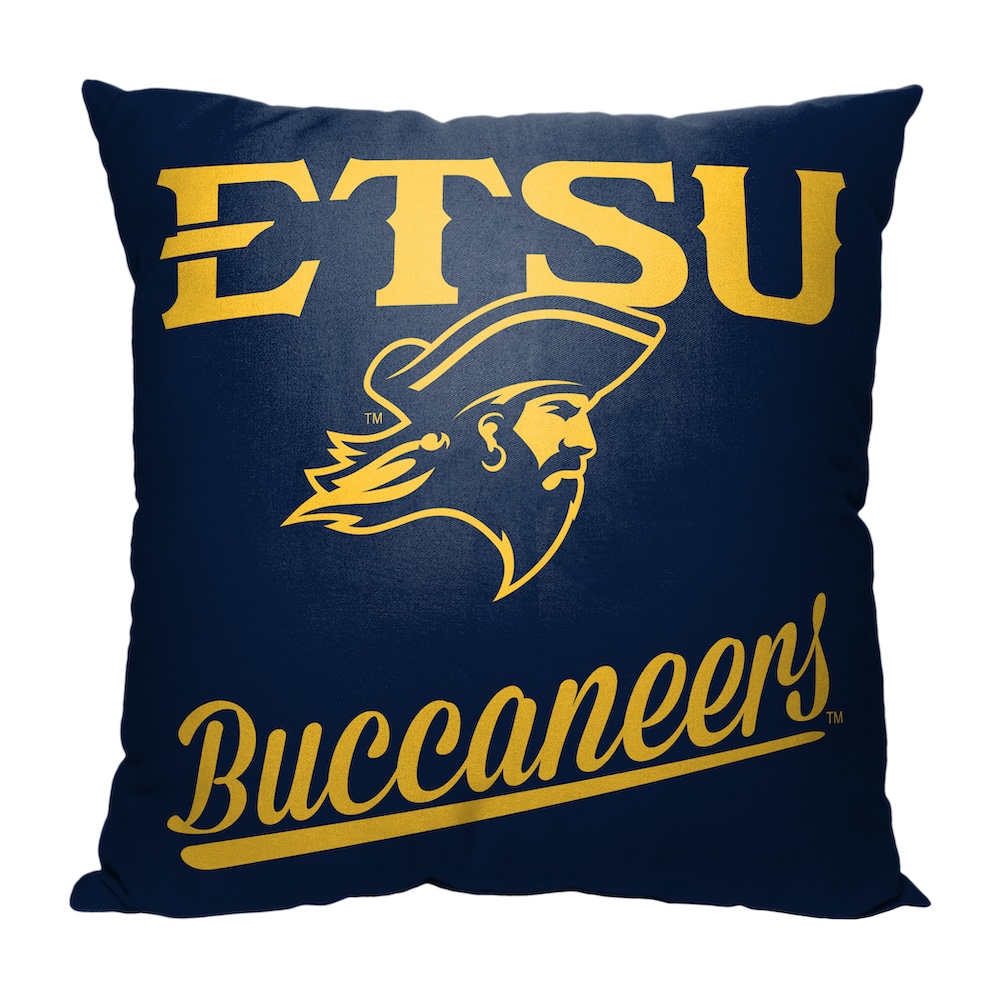 East Tennessee State Buccaneers ALUMNI Decorative Throw Pillow 18 x 18 inch