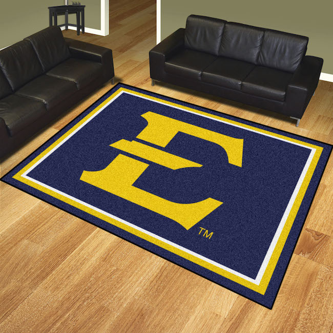 East Tennessee State Buccaneers Ultra Plush 8x10 Area Rug