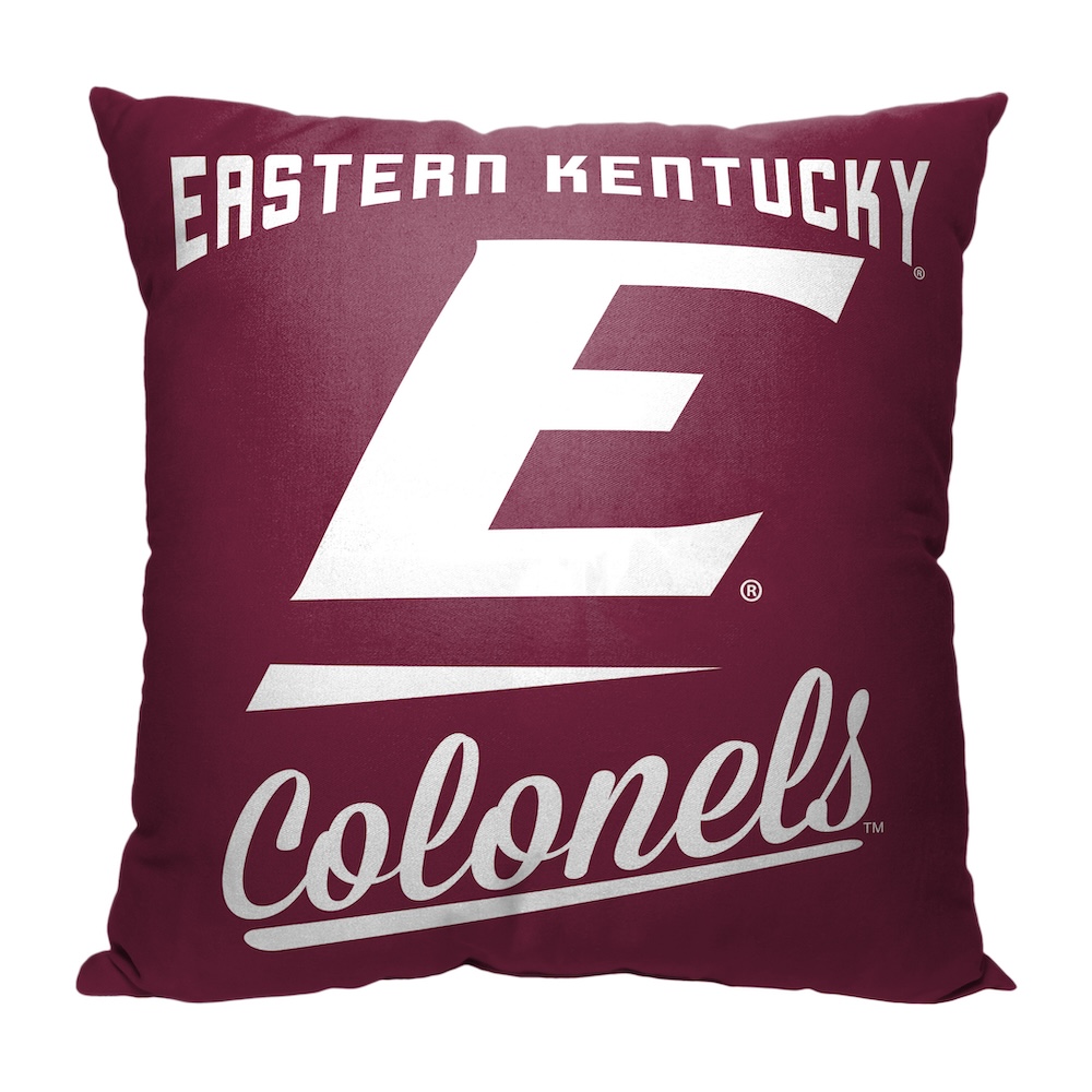 Eastern Kentucky Colonels ALUMNI Decorative Throw Pillow 18 x 18 inch
