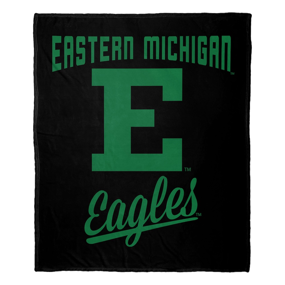 Eastern Michigan Eagles ALUMNI Silk Touch Throw Blanket 50 x 60 inch