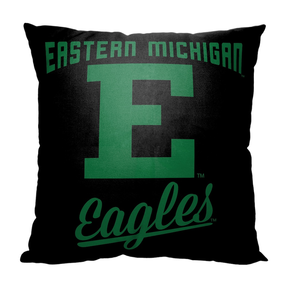 Eastern Michigan Eagles ALUMNI Decorative Throw Pillow 18 x 18 inch