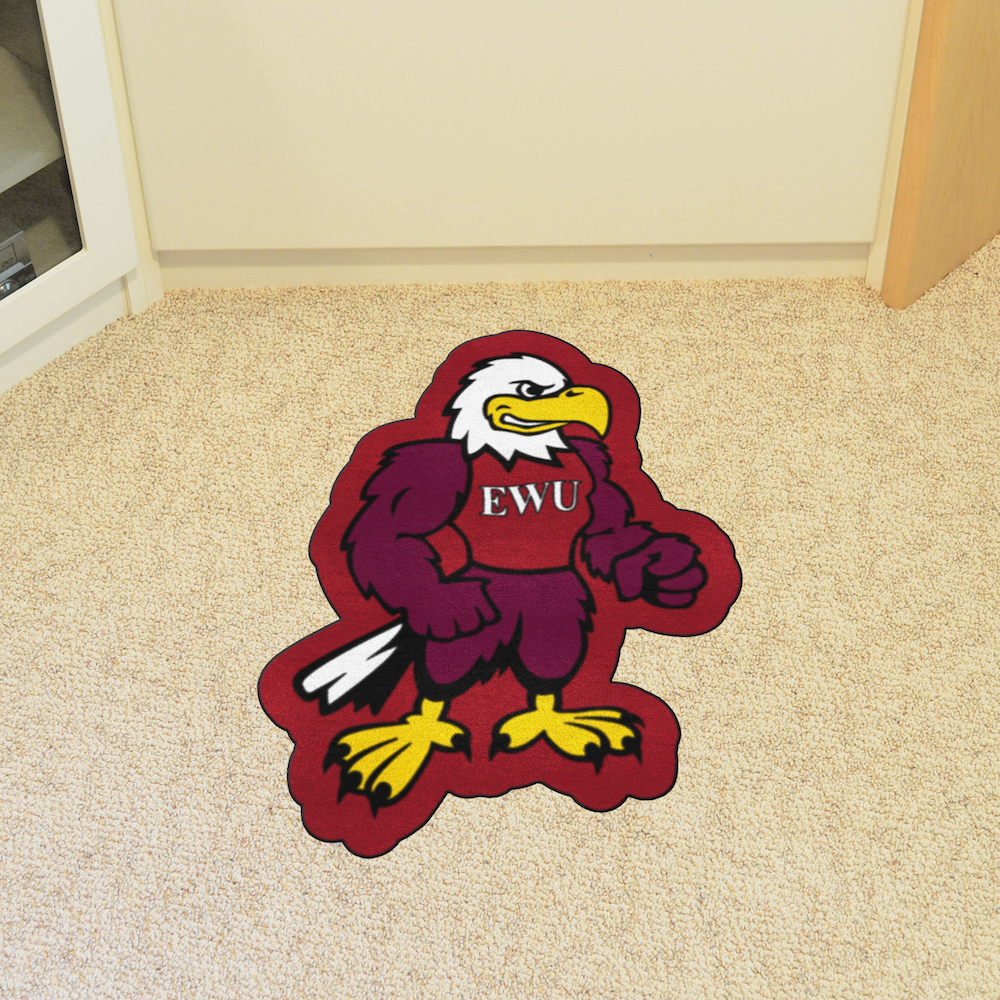 Eastern Washington Eagles MASCOT 36 x 48 Floor Mat