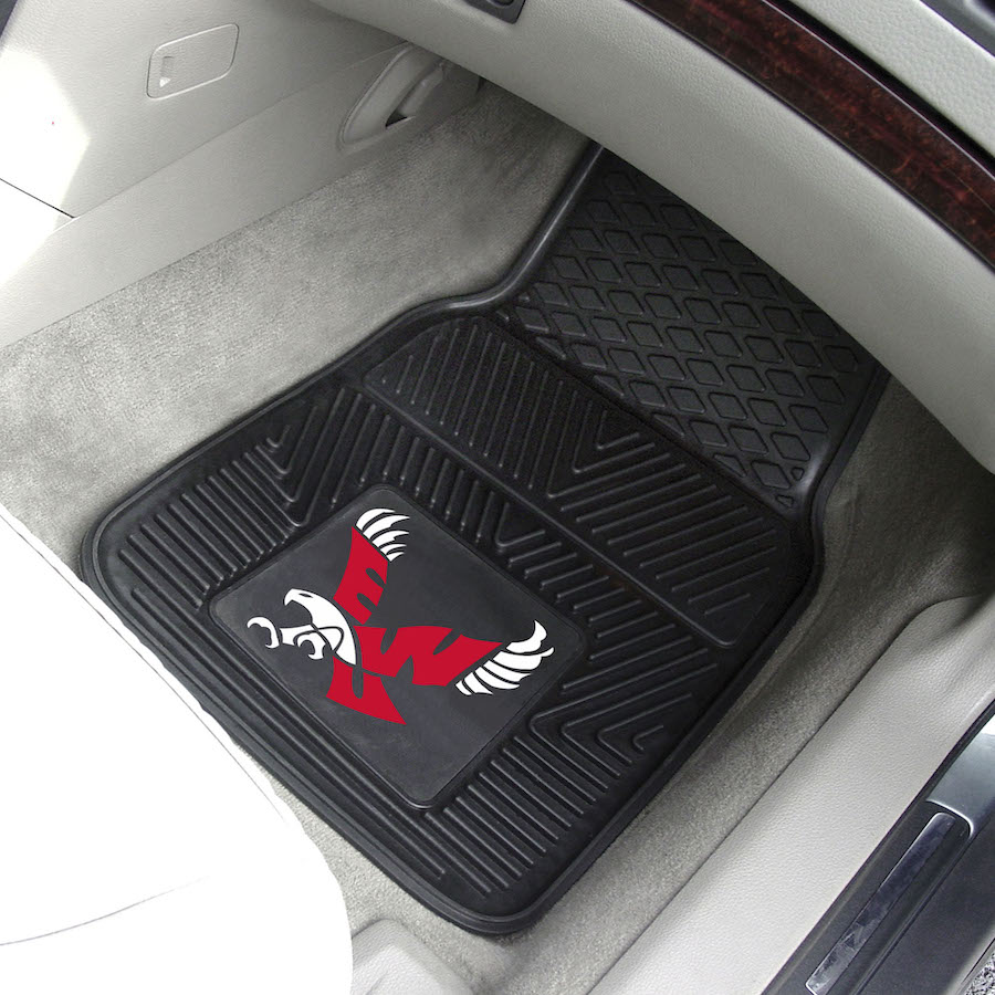 Eastern Washington Eagles Car Floor Mats 18 x 27 Heavy Duty Vinyl Pair