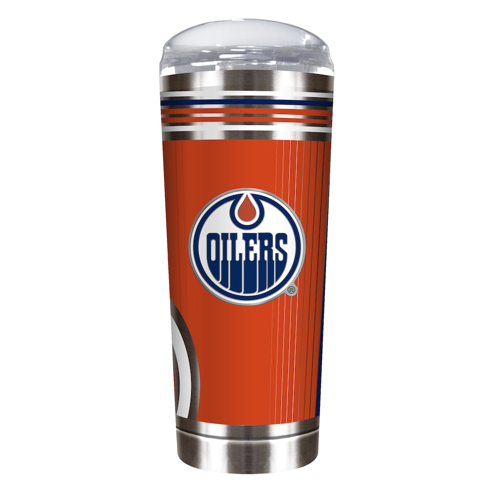 Edmonton Oilers COOL VIBES 18 oz Roadie Travel Tumbler