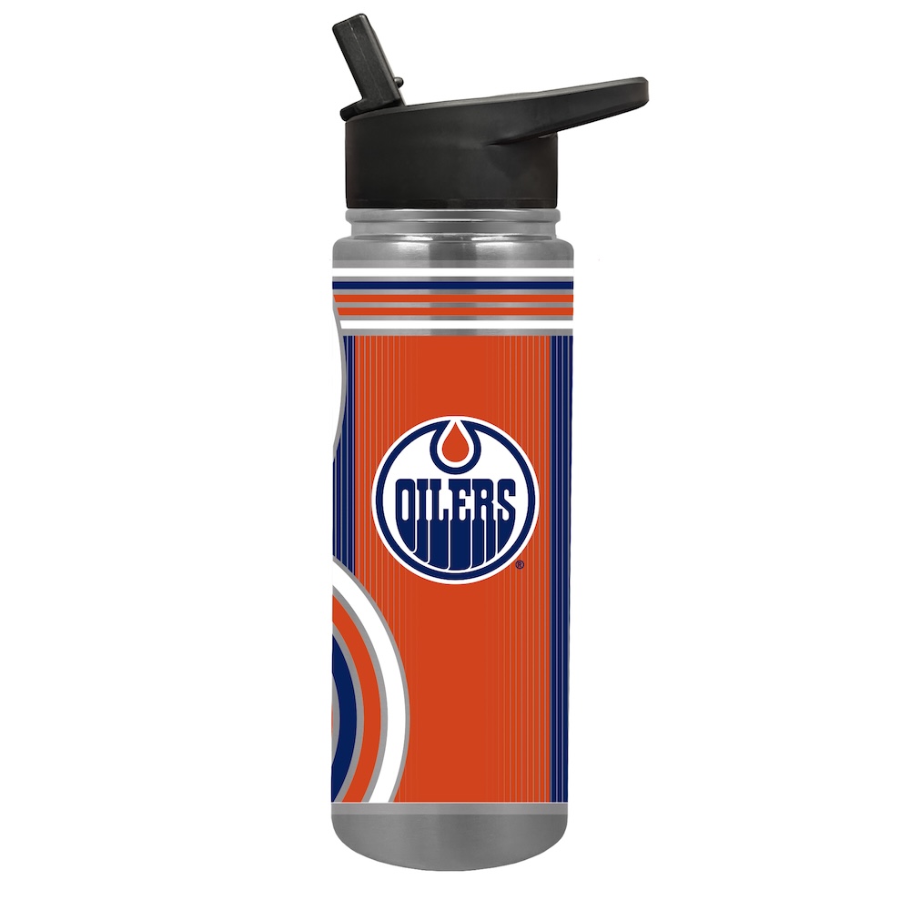 Edmonton Oilers COOL VIBES 24 oz Thirst Hydration Water Bottle