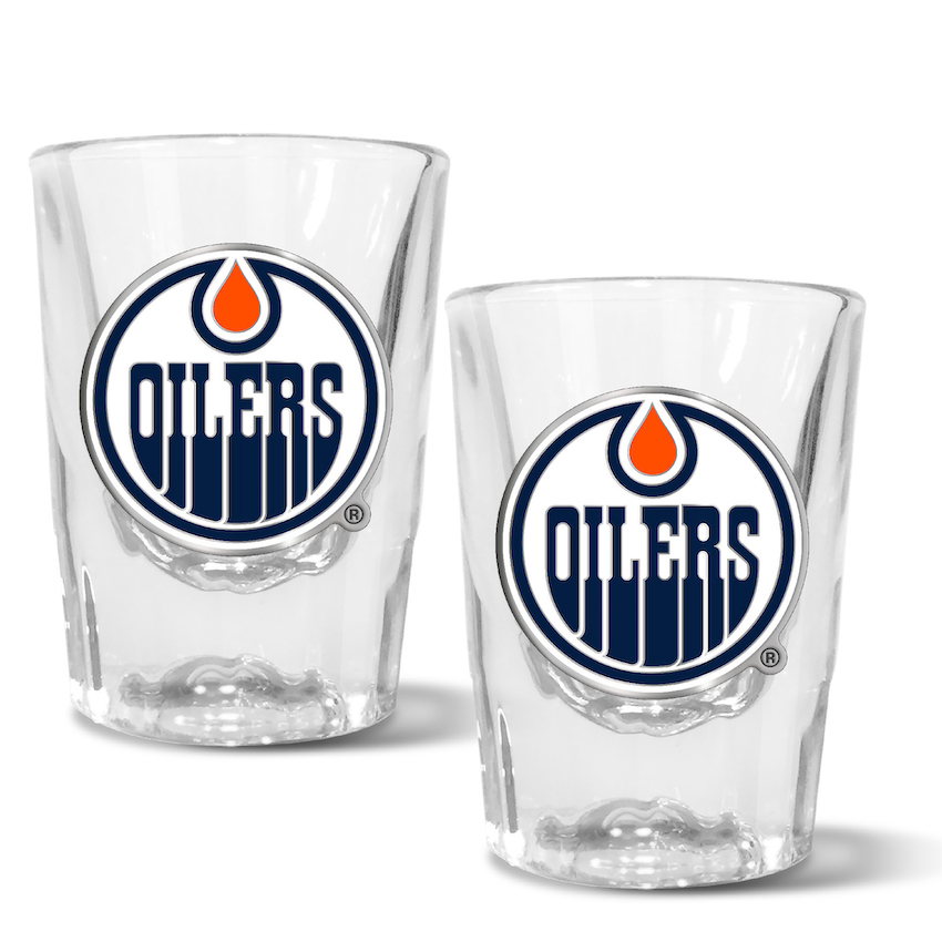 Edmonton Oilers 2pc Prism Shot Set