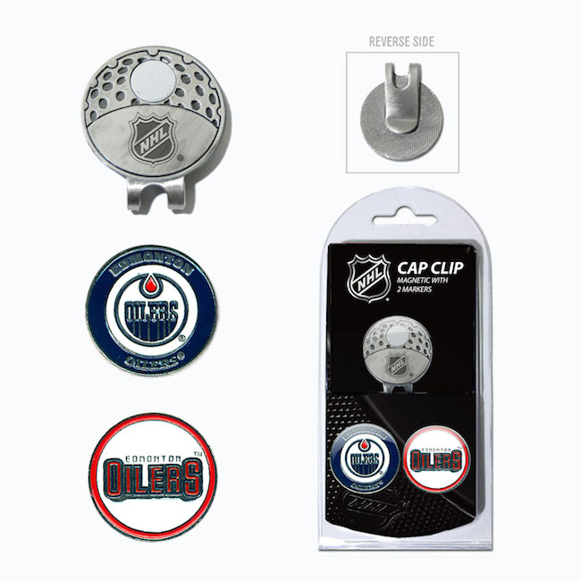 Edmonton Oilers Hat Clip With 2 Ball Markers