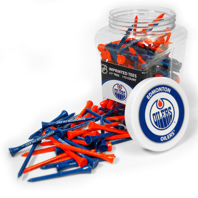 Edmonton Oilers 175 imprinted Tee Jar