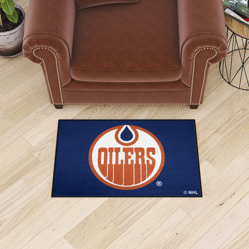 Edmonton Oilers Vintage 20 x 30 STARTER Floor Mat - Throwback NAME