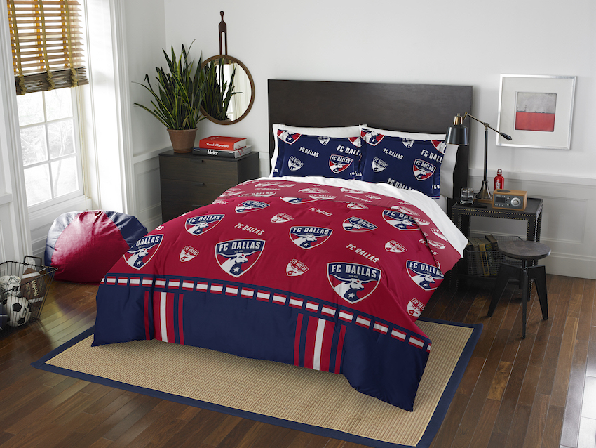 FC Dallas QUEEN/FULL size Comforter and 2 Shams