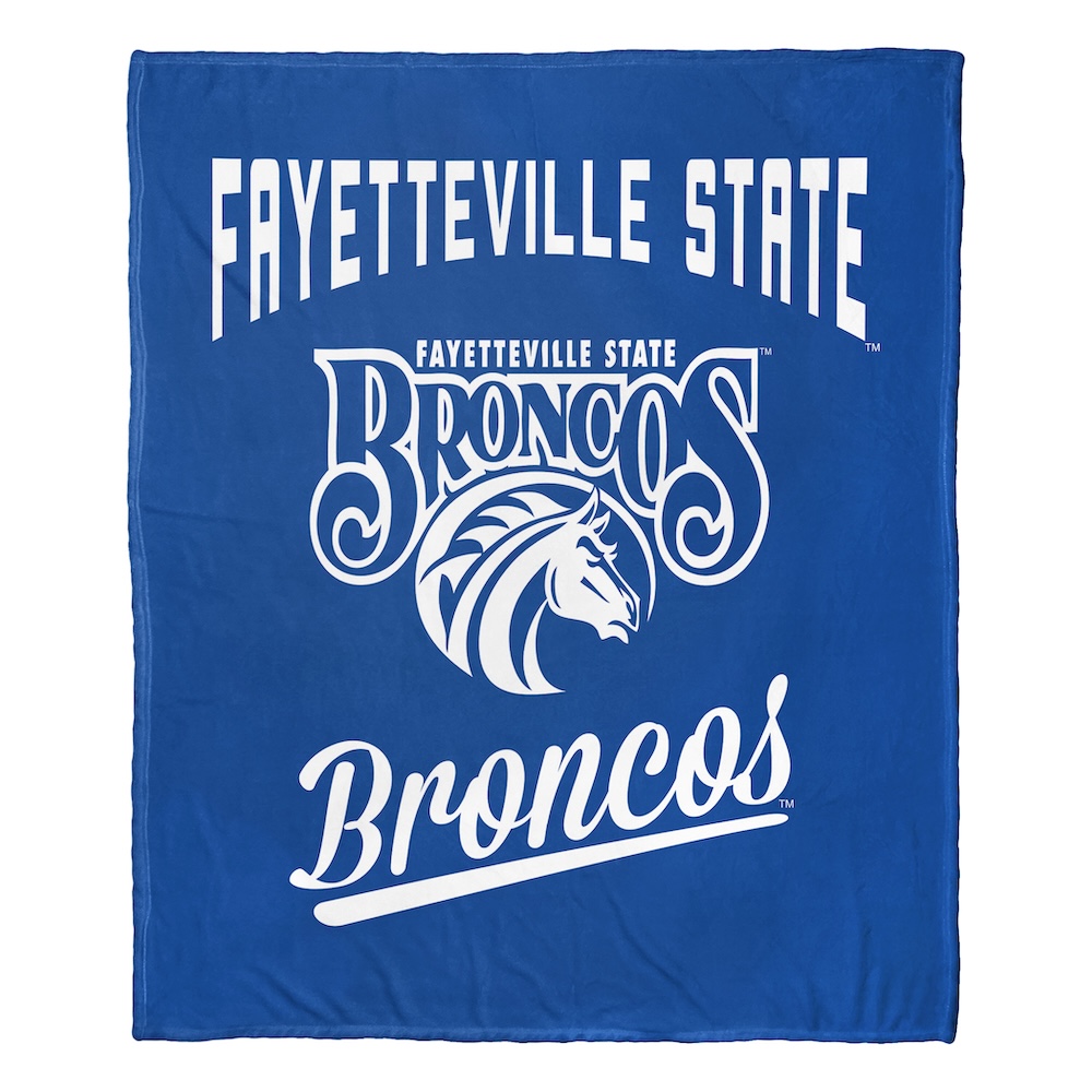 Fayetteville State Broncos ALUMNI Silk Touch Throw Blanket 50 x 60 inch