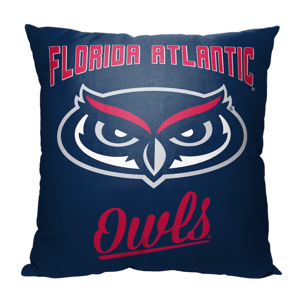 Florida Atlantic Owls ALUMNI Decorative Throw Pillow 18 x 18 inch