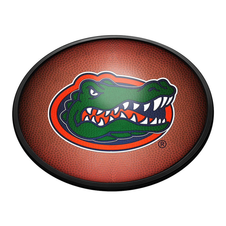 Florida Gators PIGSKIN Slimline LED Wall Sign ~ OVAL