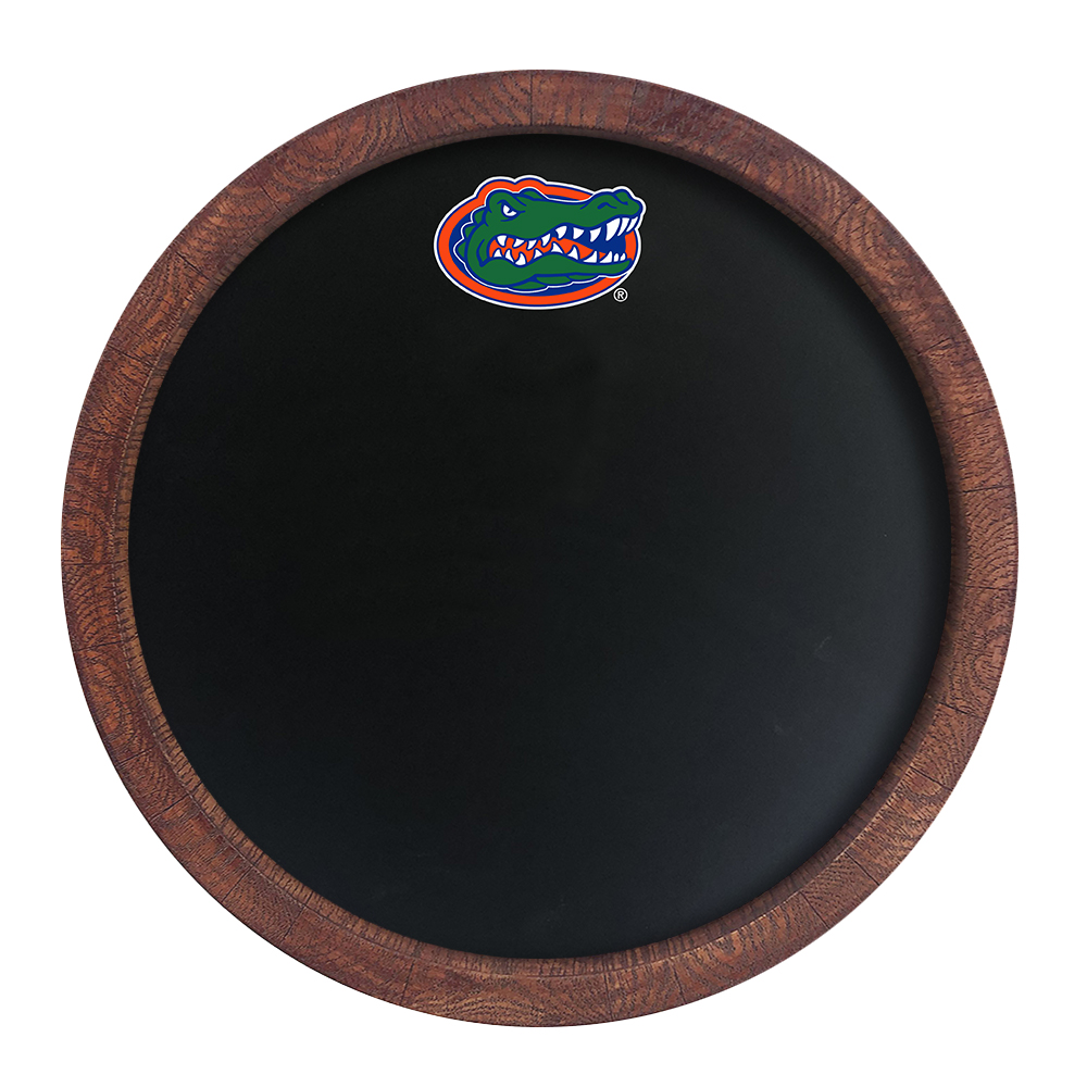 Florida Gators Chalkboard FAUX Barrel Top Sign