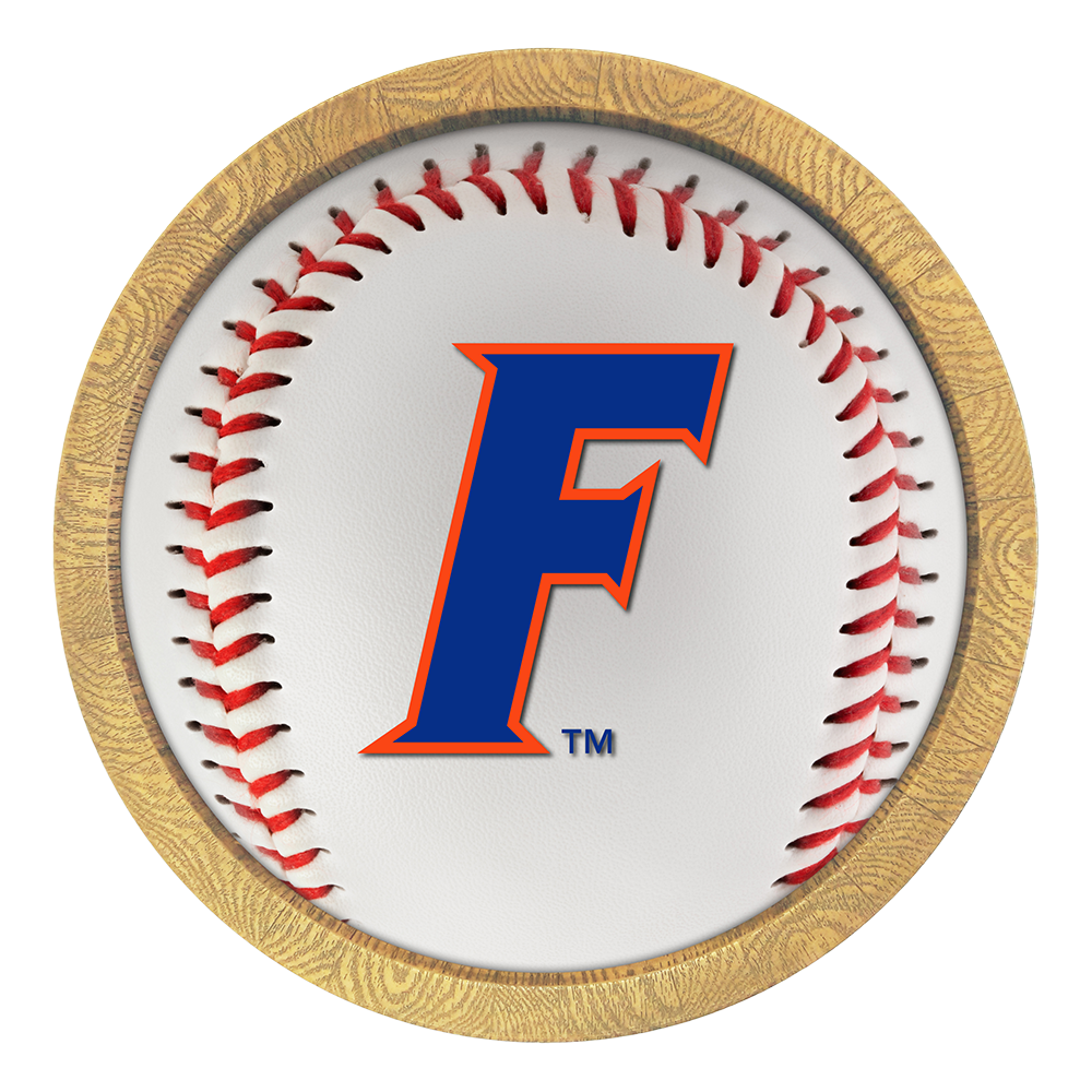 Florida Gators Baseball FAUX Barrel Top Sign