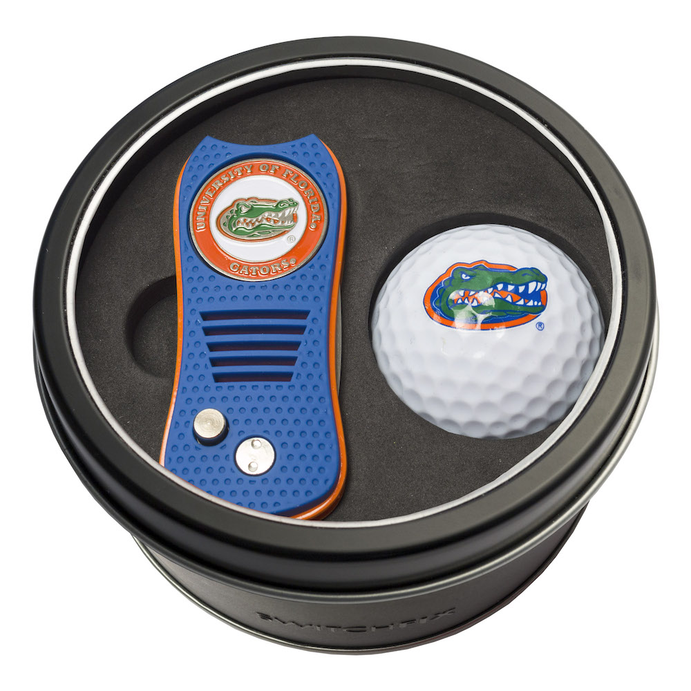 Florida Gators Switchblade Divot Tool and Golf Ball Gift Pack
