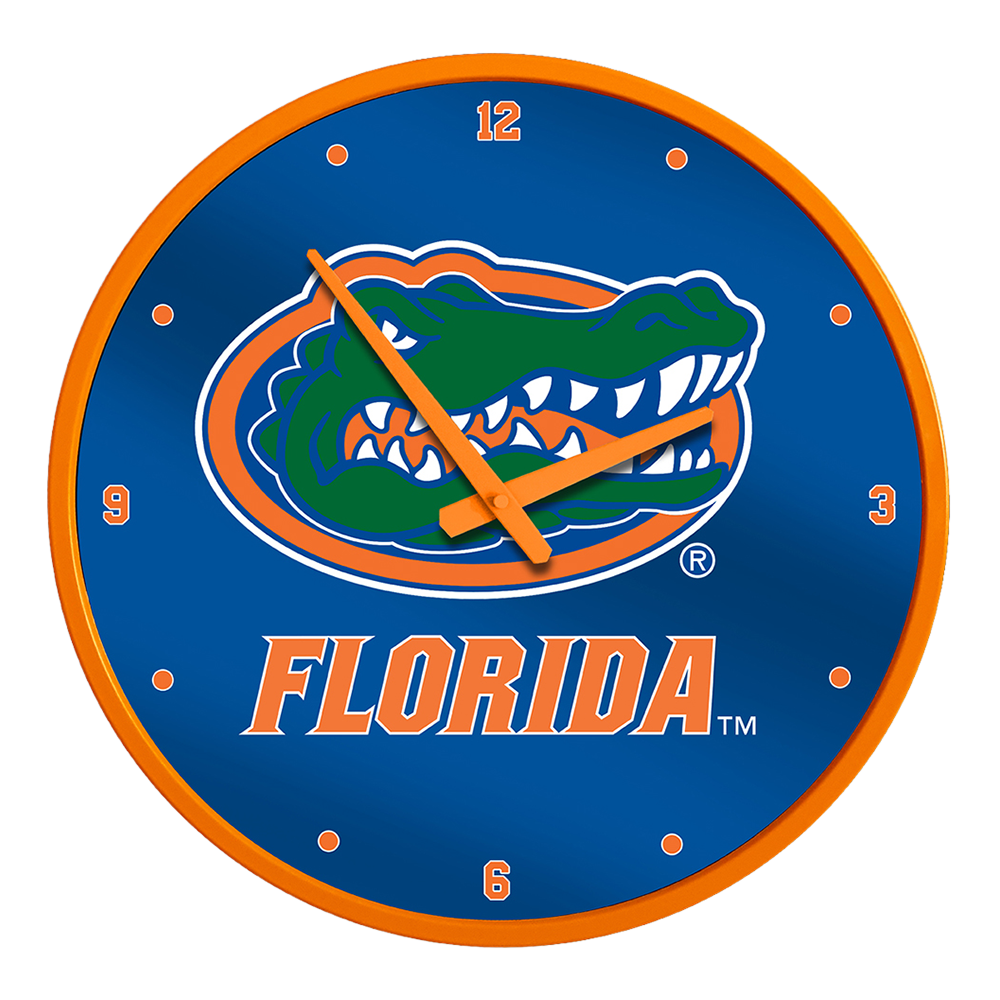 Florida Gators Modern Disc Wall Clock