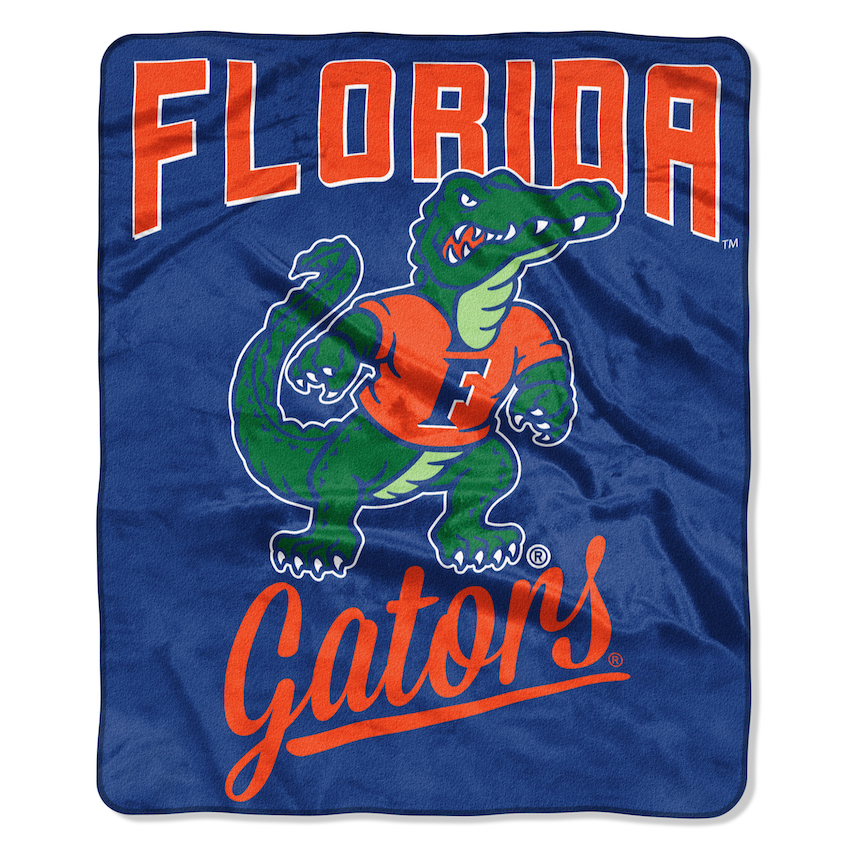 Florida Gators Plush Fleece Raschel Blanket 50 x 60